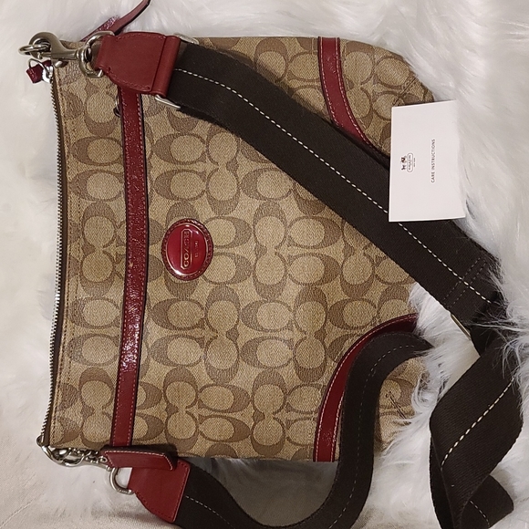 Coach crossbody bag+coach genuine strap - Picture 1 of 10